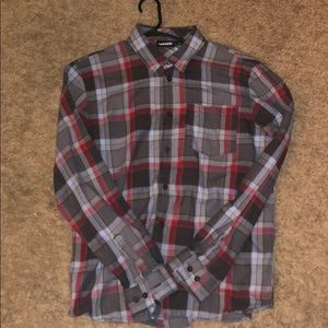 Vans Plaid button down shirt